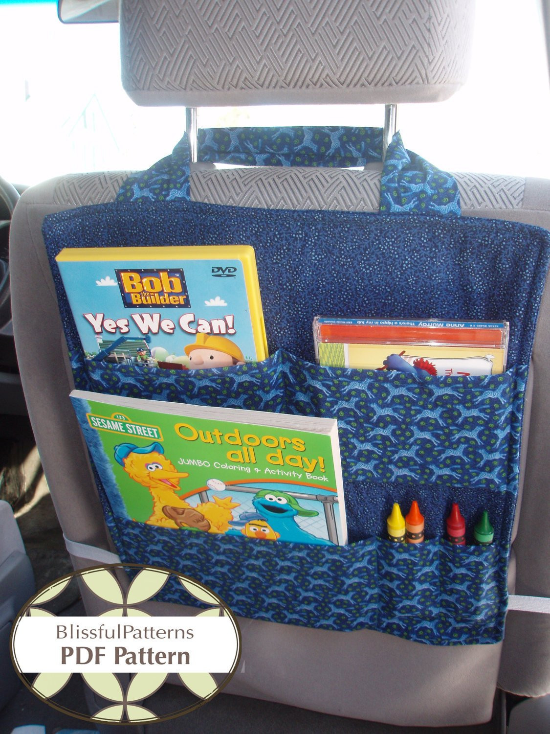 Best ideas about Car Organizer DIY
. Save or Pin Car Seat Organizer PDF SEWING PATTERN Instant Download by Now.