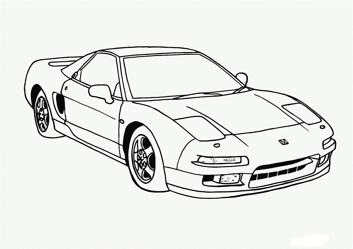 Car Printable Coloring Pages
 Car Coloring Pages Best Coloring Pages For Kids