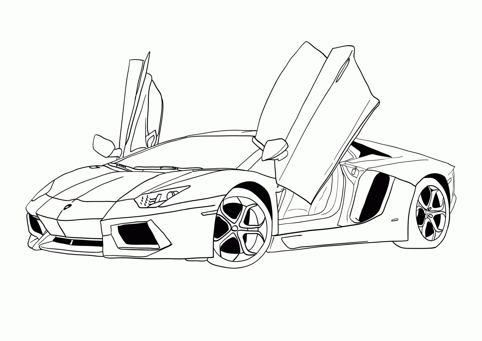 Car Printable Coloring Pages
 Coloring Pages Cars Coloring Pages Free and Printable