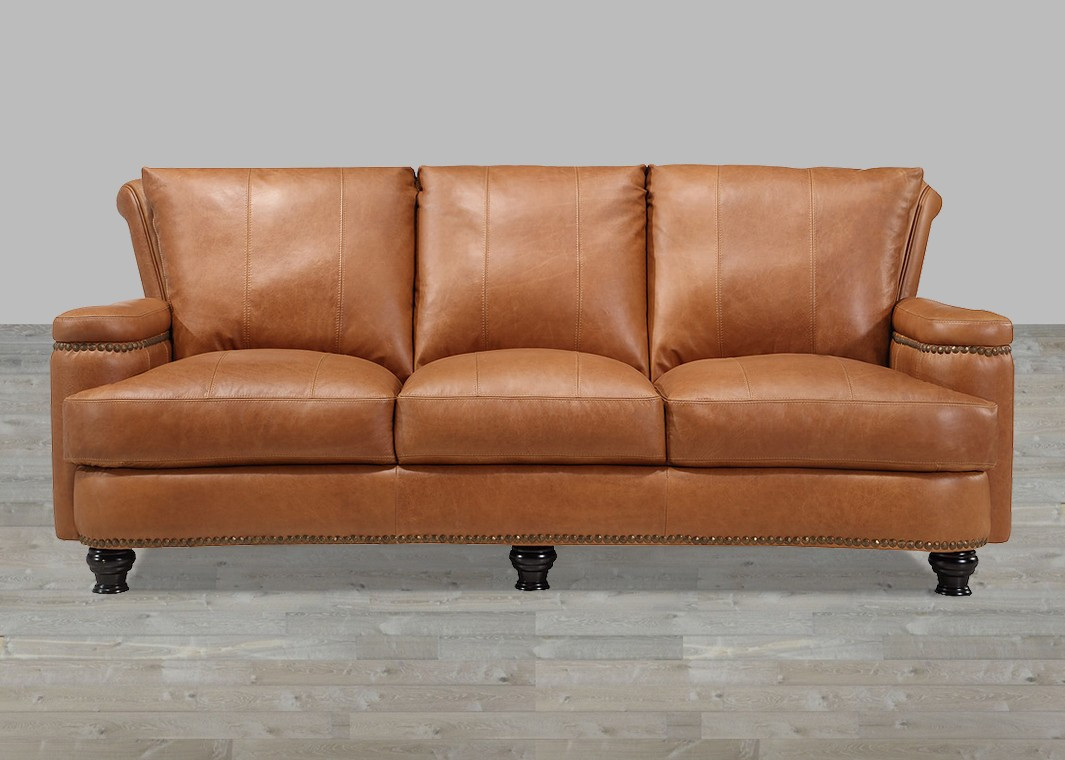 Best ideas about Caramel Leather Sofa
. Save or Pin Aniline Leather Sofa Caramel Finish With Nailhead Trim Now.