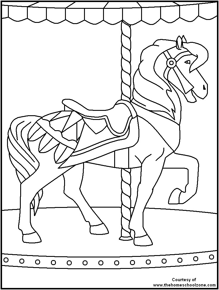 Carnival Coloring Sheets For Kids
 Carnival Coloring Page Coloring Home