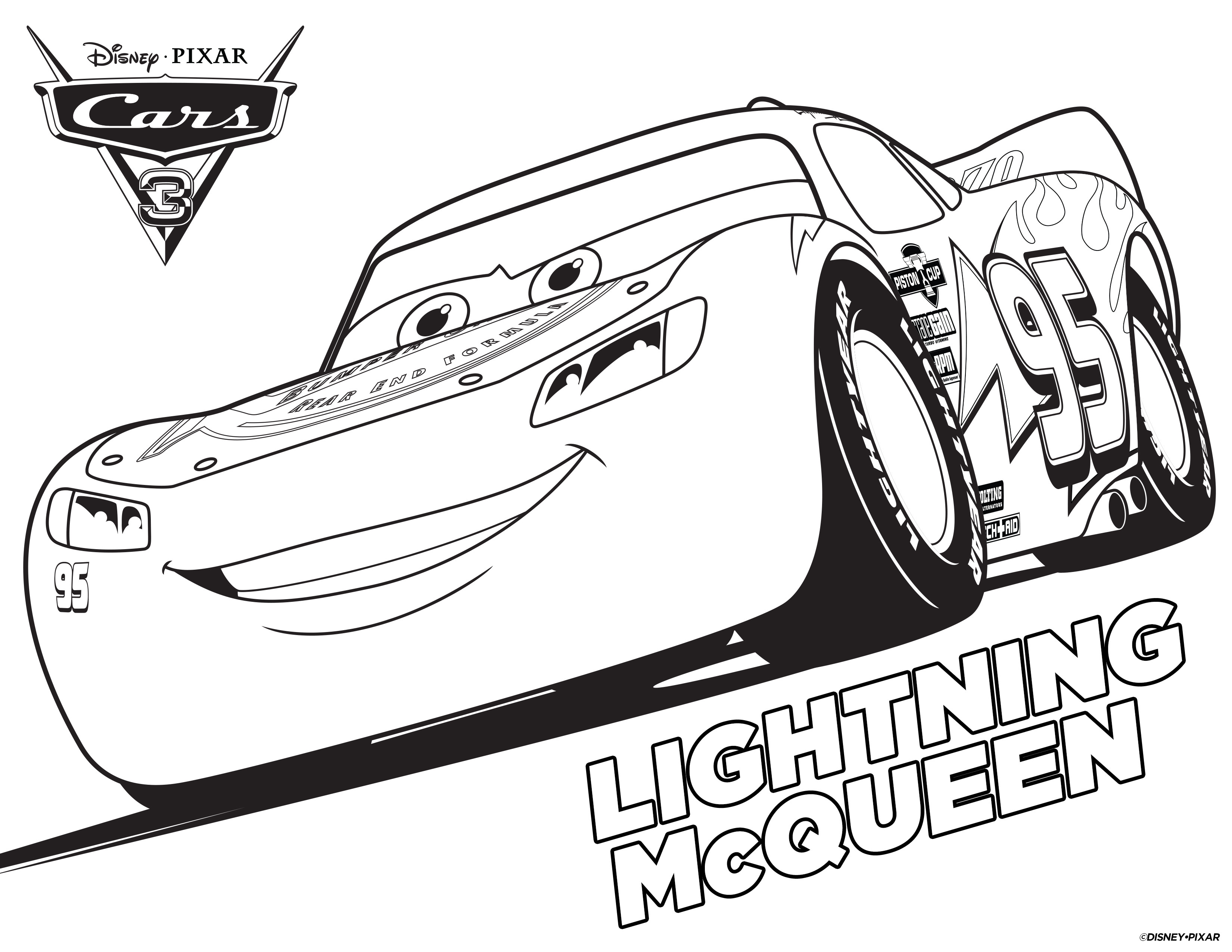 Cars 3 Printable Coloring Pages
 FREE Cars 3 Printable Coloring Pages & Activity Sheets