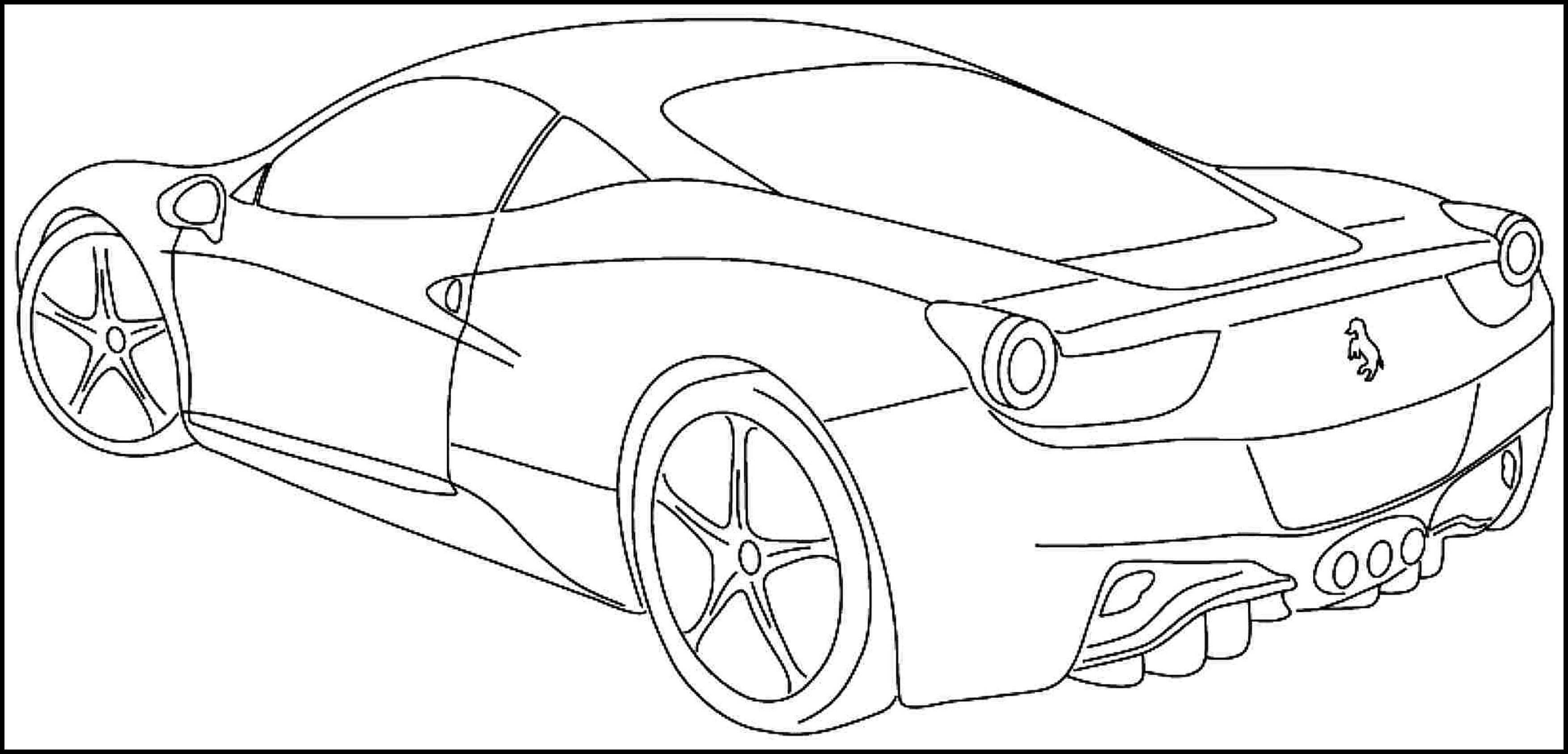 Cars Coloring Pages For Teens
 Printable sports car coloring pages for kids & teens
