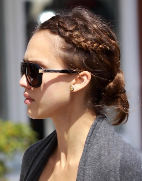 Best ideas about Casual Updo Hairstyles
. Save or Pin 26 Jessica Alba Hairstyles PoPular Haircuts Now.