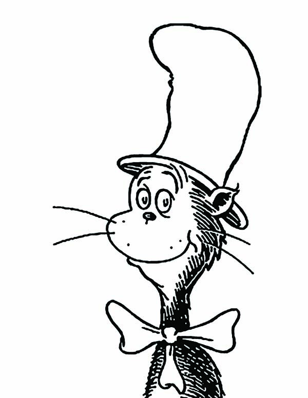 Cat And The Hat Coloring Pages
 Cat in The Hat Coloring Pages Bestofcoloring