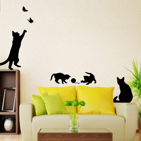 Best ideas about Cat Wall Art
. Save or Pin 52 Cat Themed Home Decor Accessories & Gifts For Cat Lovers Now.