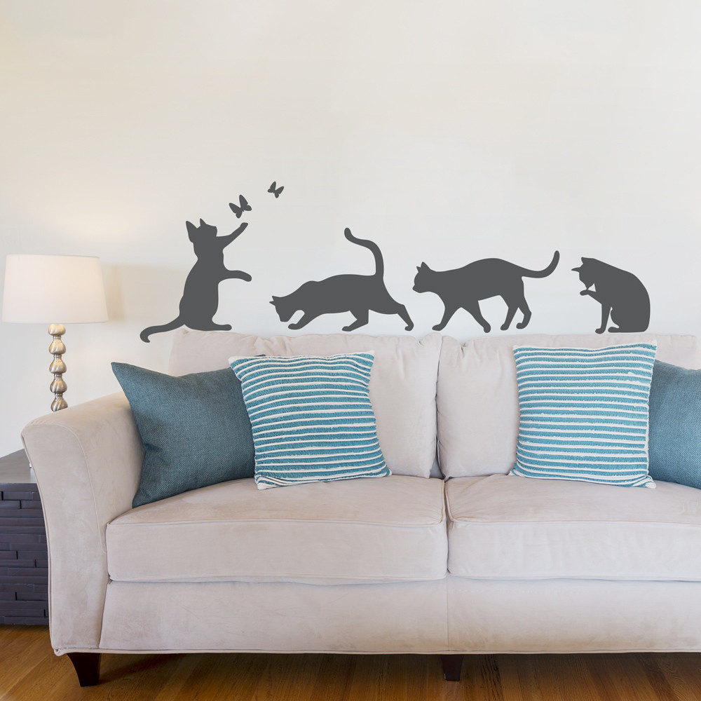 Best ideas about Cat Wall Art
. Save or Pin cat wall decals – Home Decor Now.