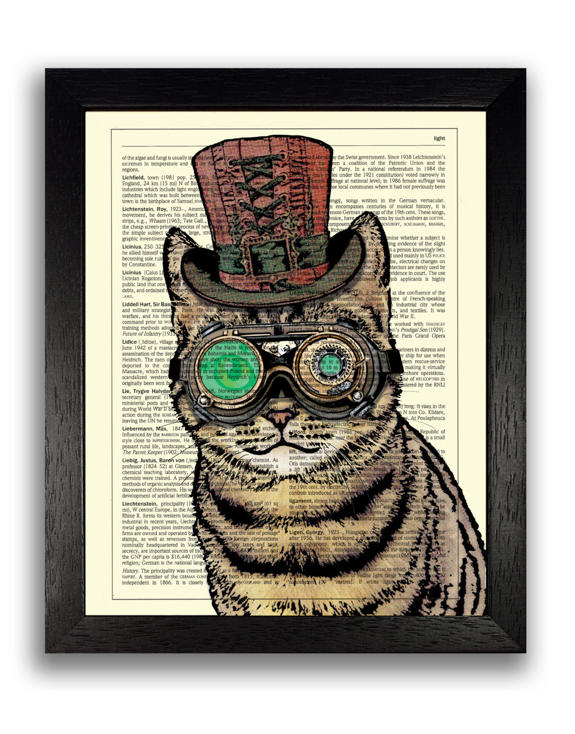 Best ideas about Cat Wall Art
. Save or Pin STEAMPUNK CAT Print Cat Wall Art Cat Illustration Steampunk Now.