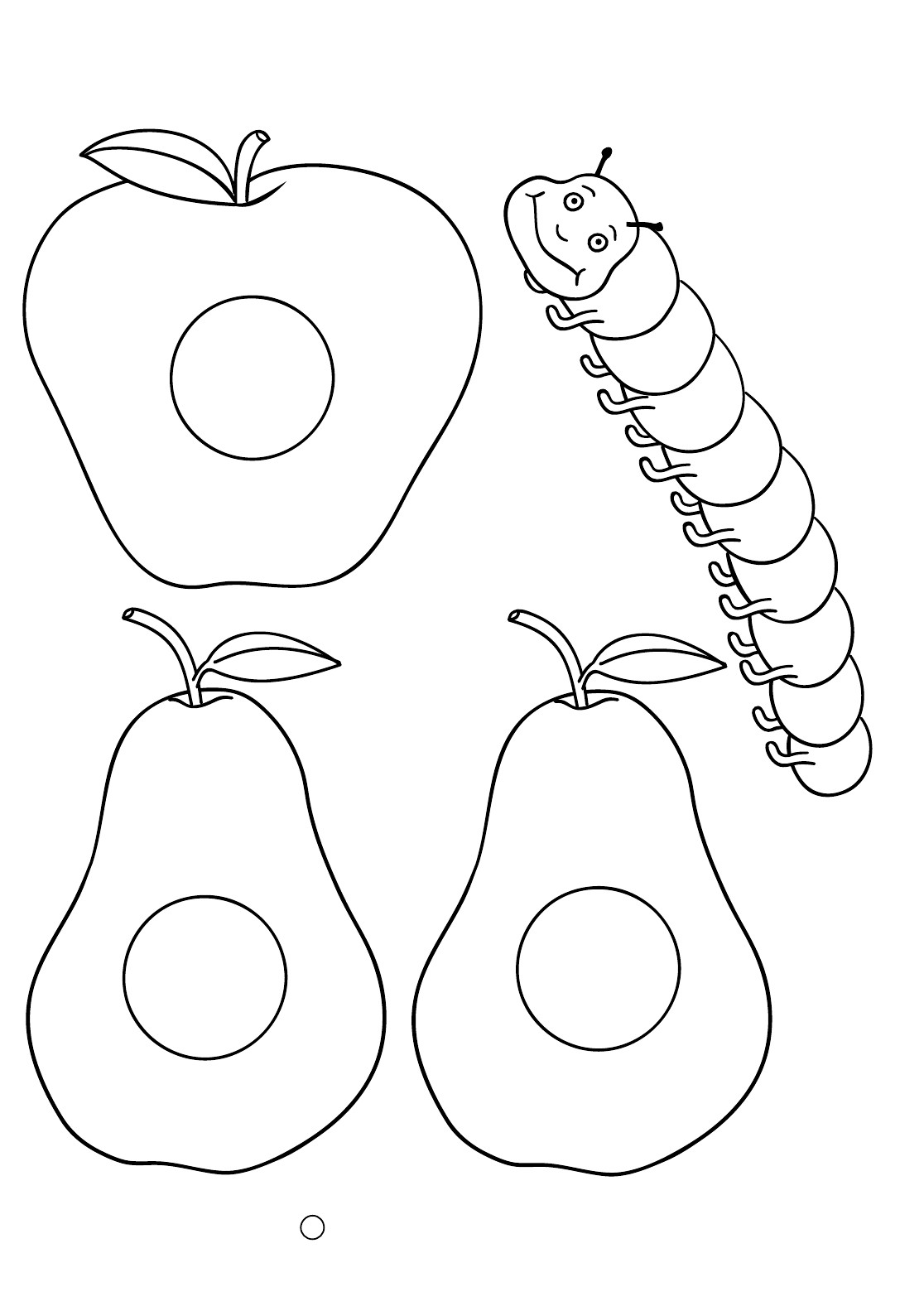 Catepillar Coloring Pages
 Free Printable Caterpillar Coloring Pages For Kids