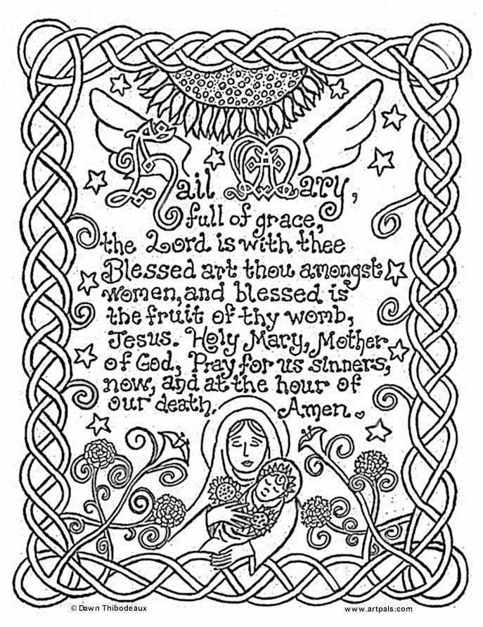 Catholic Coloring Book Pages
 catholic printables]