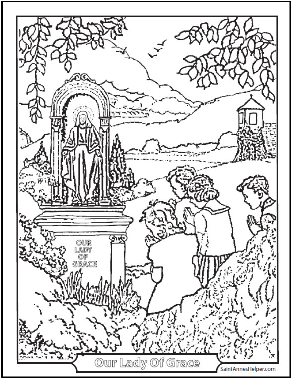 Catholic Coloring Books
 150 Catholic Coloring Pages Sacraments Rosary Saints