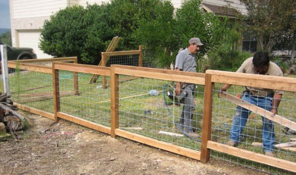 Cattle Panel Fence DIY
 1000 images about Hog panel fences on Pinterest