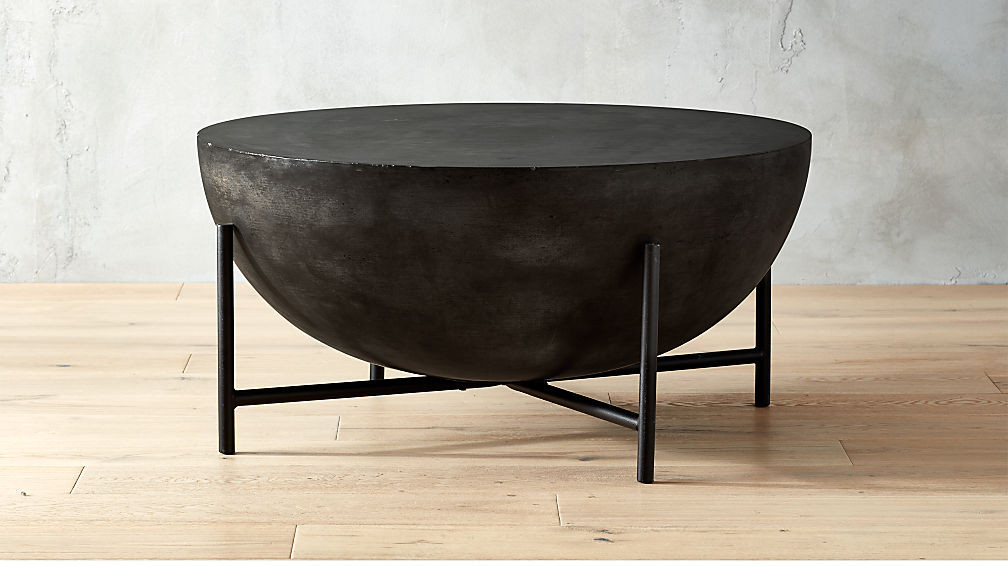 Best ideas about Cb2 Coffee Table
. Save or Pin darbuka round black coffee table Now.