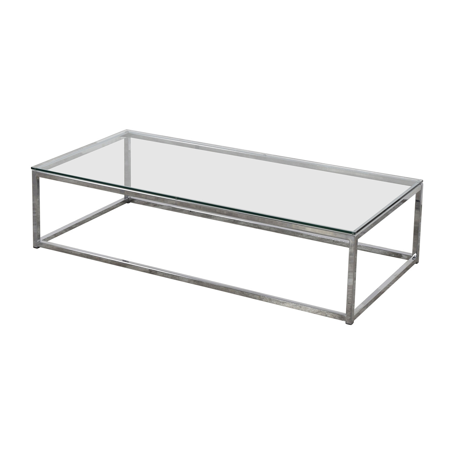 Best ideas about Cb2 Coffee Table
. Save or Pin OFF CB2 CB2 Glass and Chrome Coffee Table Tables Now.