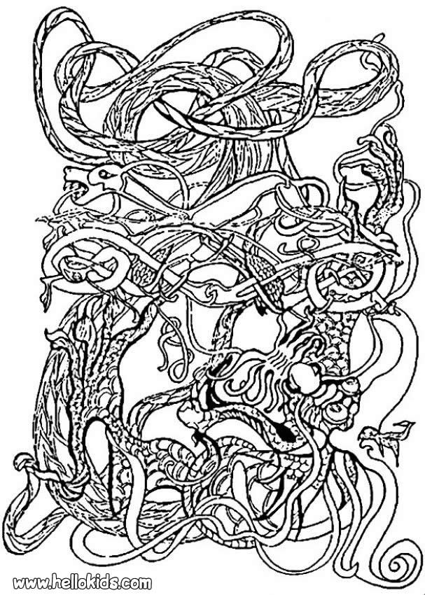 Celtic Coloring Sheets For Girls Flowers
 Celtic symbol coloring pages Hellokids