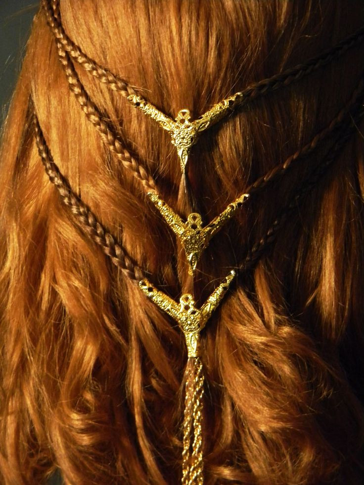 Celtic Hairstyles Female
 Best 285 Viking Celtic Me val Elven Braided Hair