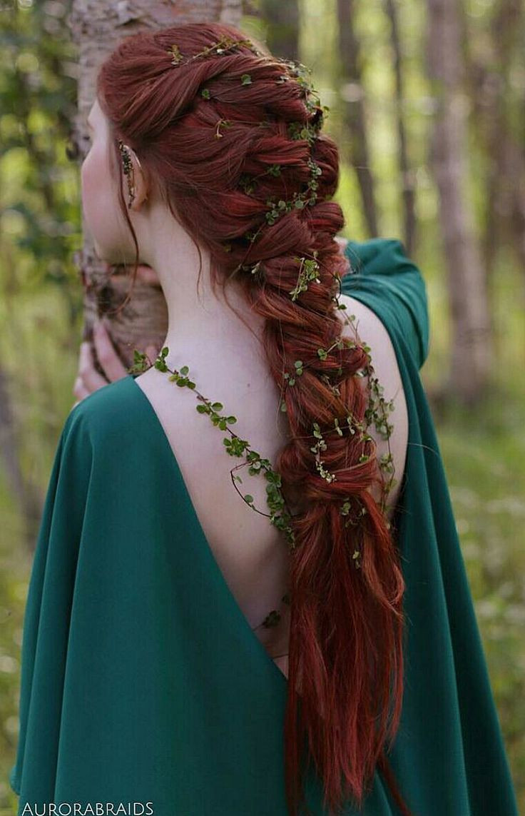 Celtic Hairstyles Female
 Best 285 Viking Celtic Me val Elven Braided Hair