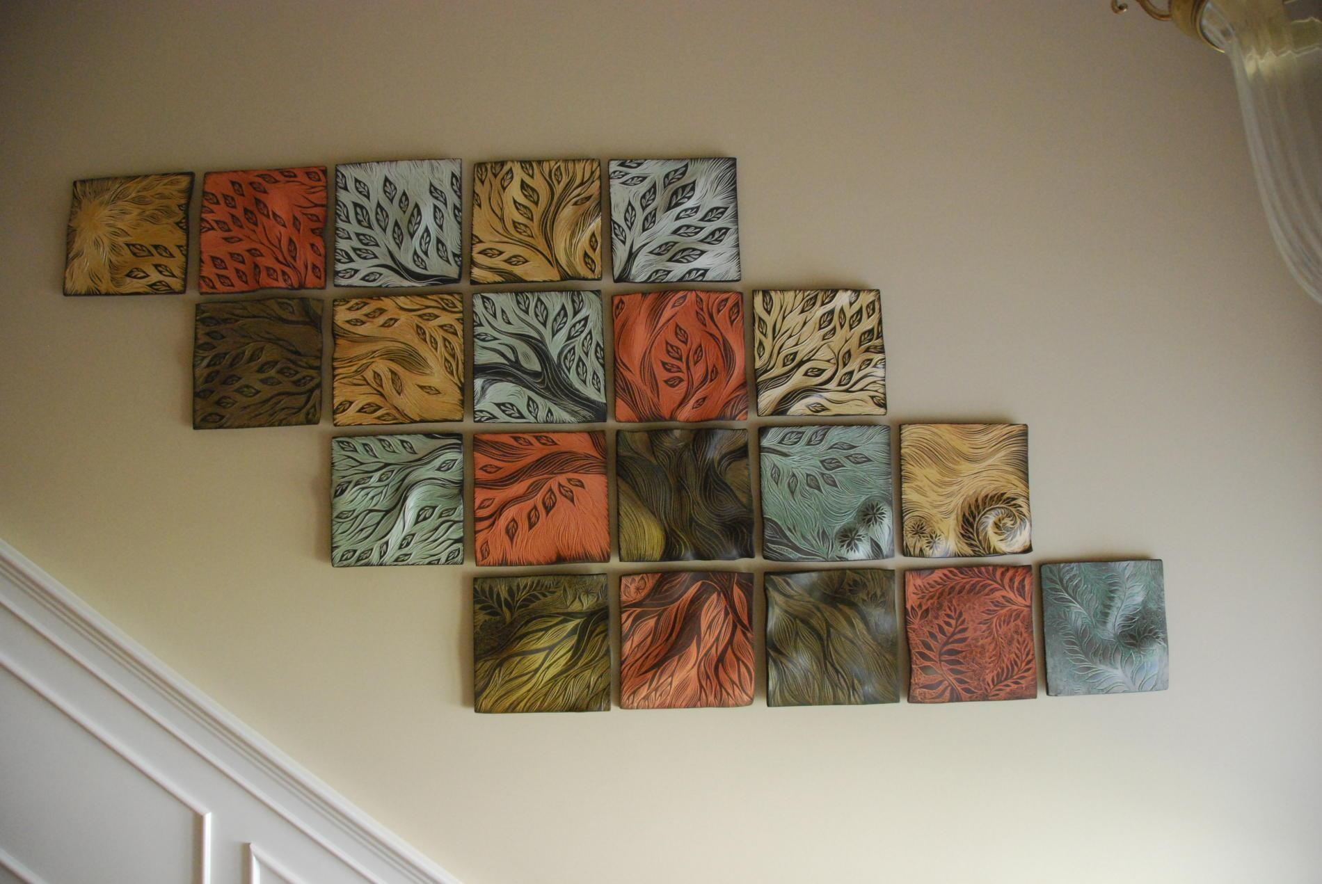 Best ideas about Ceramic Wall Art
. Save or Pin 20 Choices of Ceramic Tile Wall Art Now.