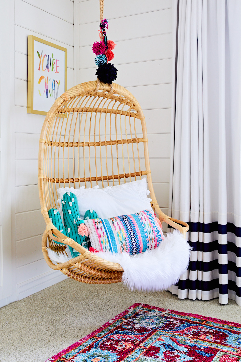 Best ideas about Chair For Kids Rooms
. Save or Pin Trendspotting Hanging Chairs are Swinging into Kids Now.
