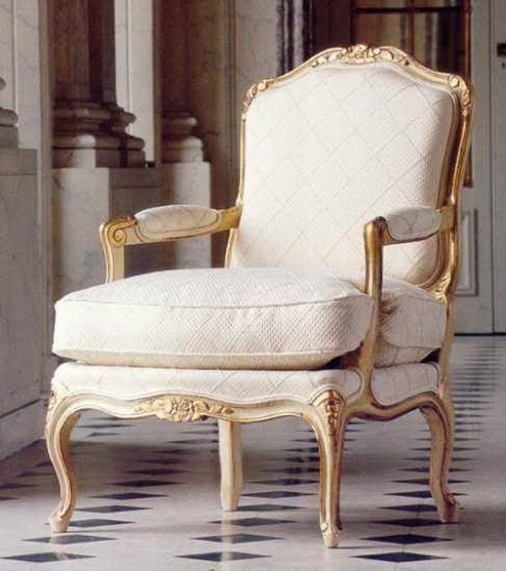 Best ideas about Chair In French
. Save or Pin French Style Salon Arm Chair 1821 Cream off white Now.