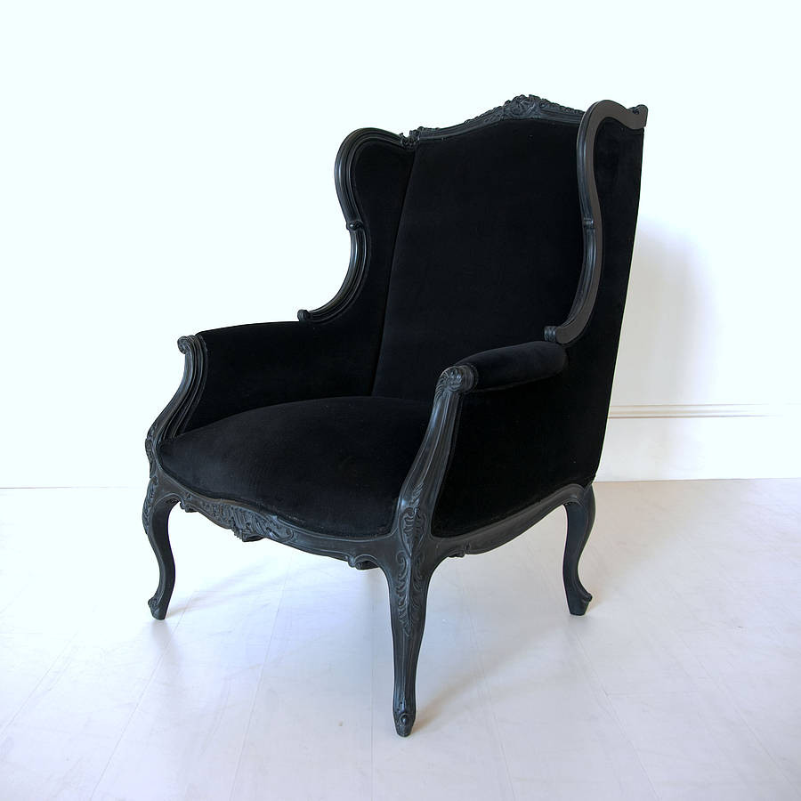 Best ideas about Chair In French
. Save or Pin black french wingback chair by out there interiors Now.