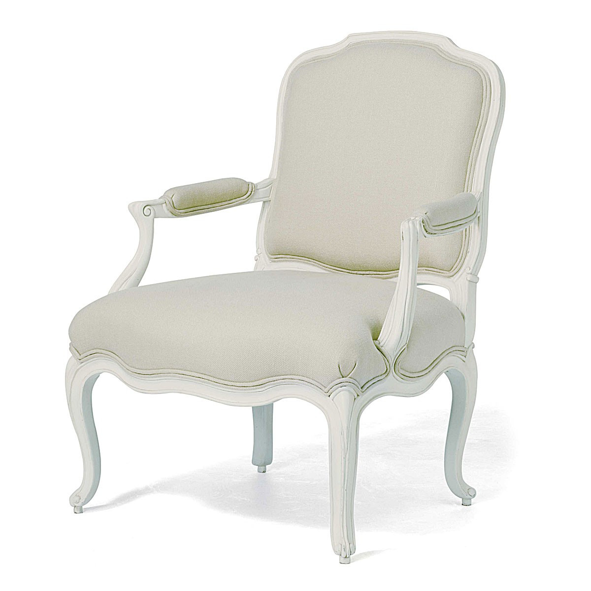 Best ideas about Chair In French
. Save or Pin Ivory French Inspired Upholstered armchair Now.