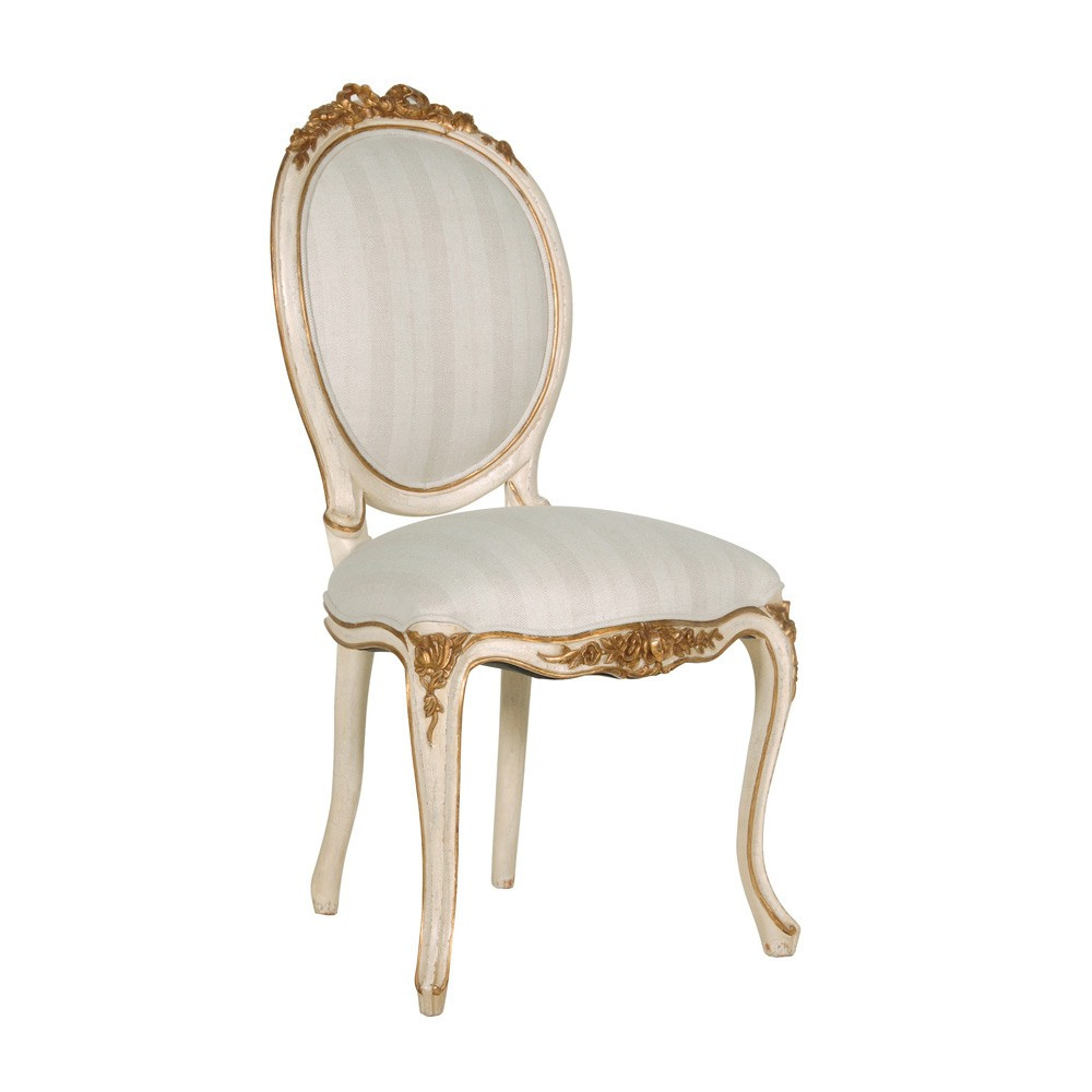 Best ideas about Chair In French
. Save or Pin Palais Ivory & Gold French Chair Now.