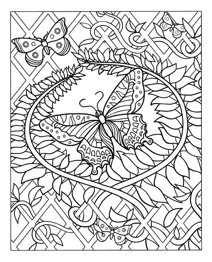 Challenging Coloring Pages For Adults
 Free Difficult Coloring Pages For Adults