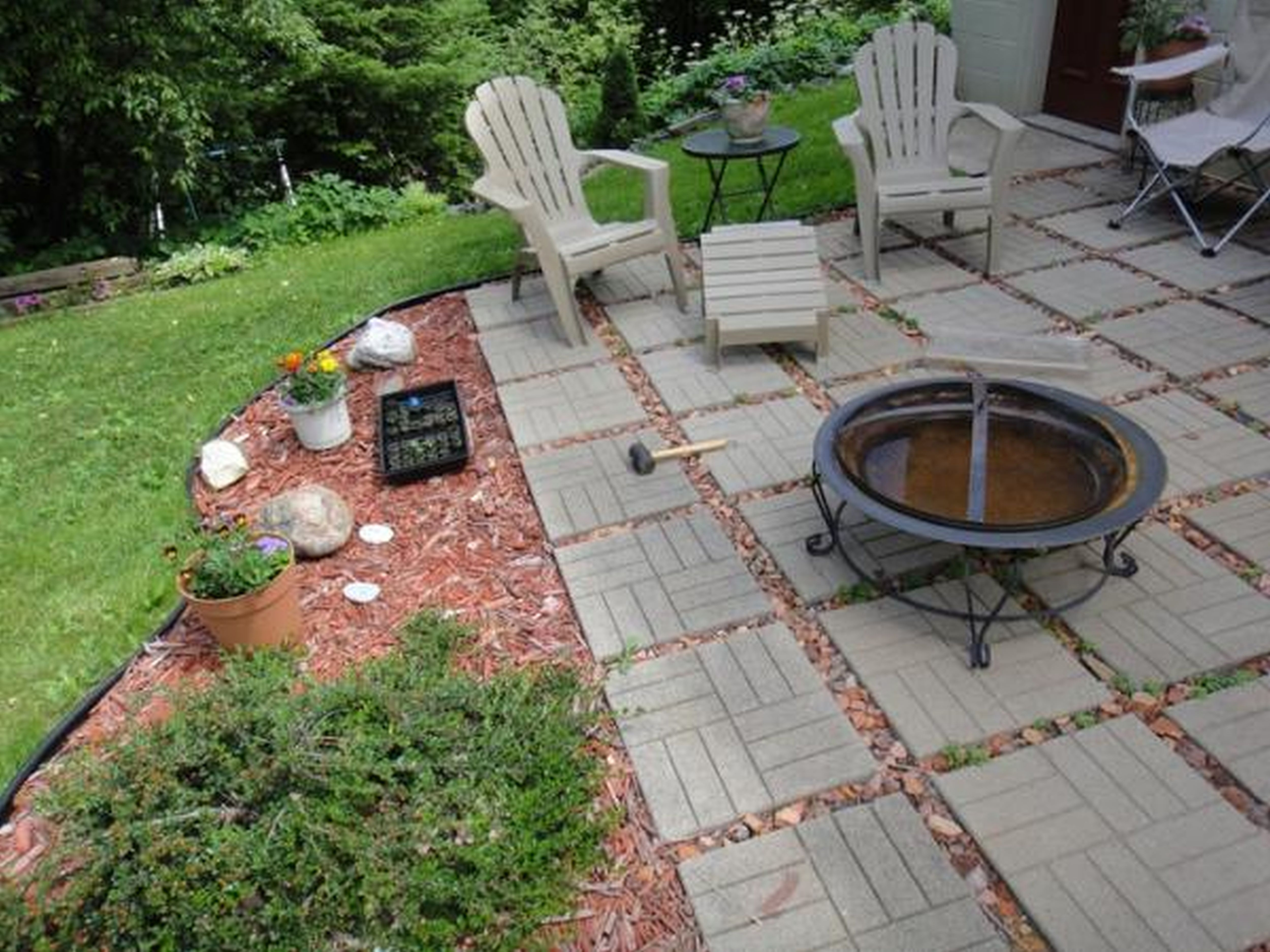 Best ideas about Cheap Backyard Ideas
. Save or Pin Black Color Cast Iron Fire Pit Bowl With Legs For Backyard Now.