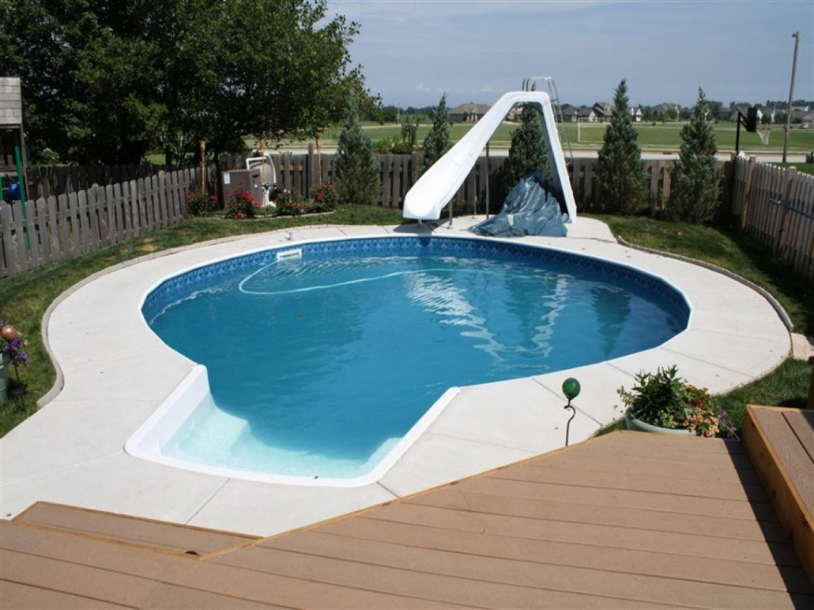Best ideas about Cheap Inground Pool Kits
. Save or Pin Wood bedroom design small inground swimming pool round Now.