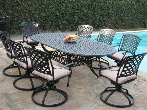 Best ideas about Cheap Patio Sets
. Save or Pin Cast Aluminum Outdoor Patio Furniture 9 Piece Expandable Now.