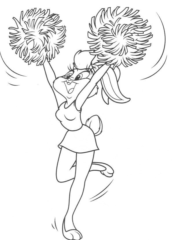 Cheer Coloring Pages
 Free Printable Cheerleading Coloring Pages For Kids