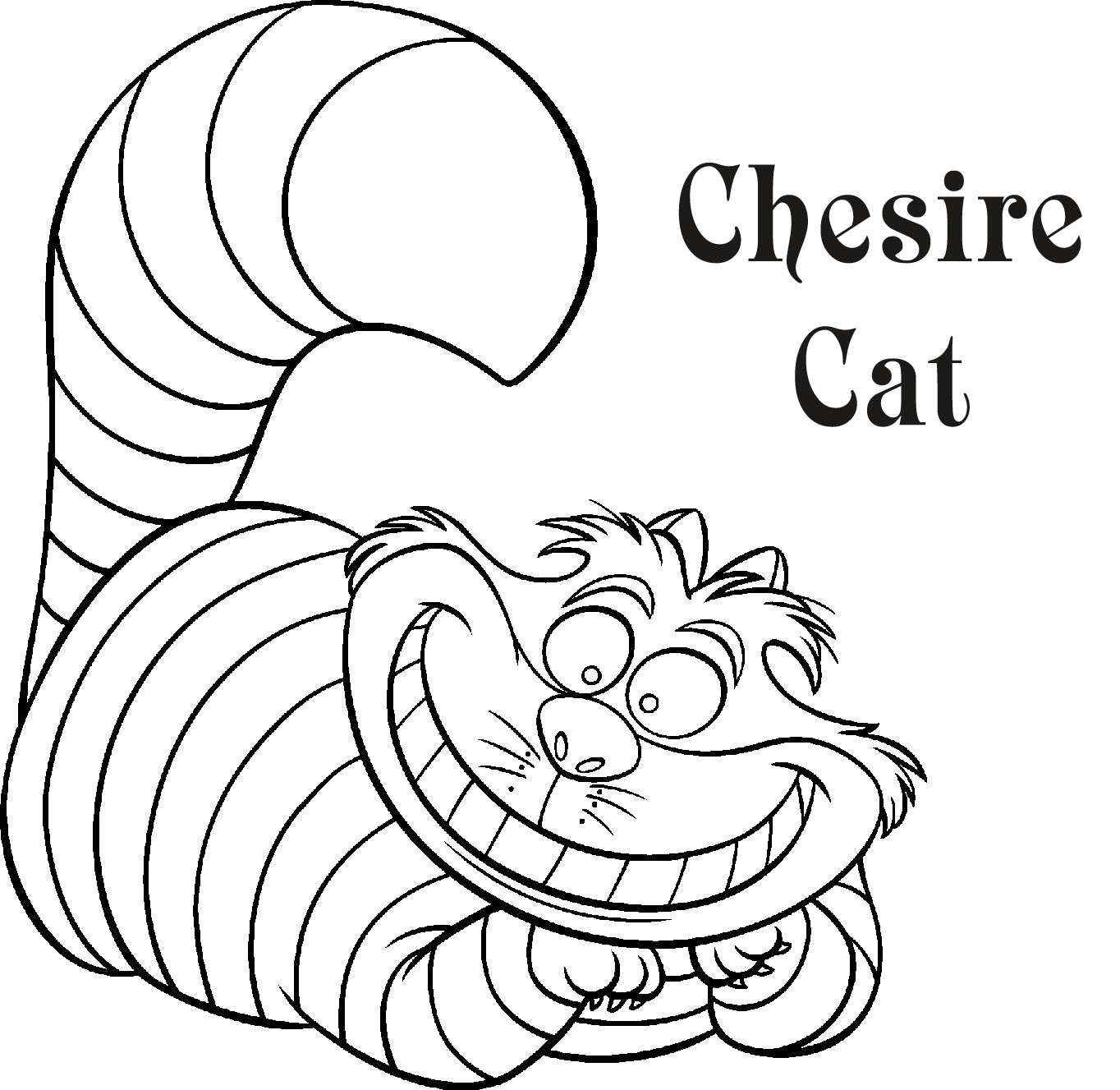 Cheshire Cat Coloring Pages
 Cheshire Cat Coloring Pages Coloring Home