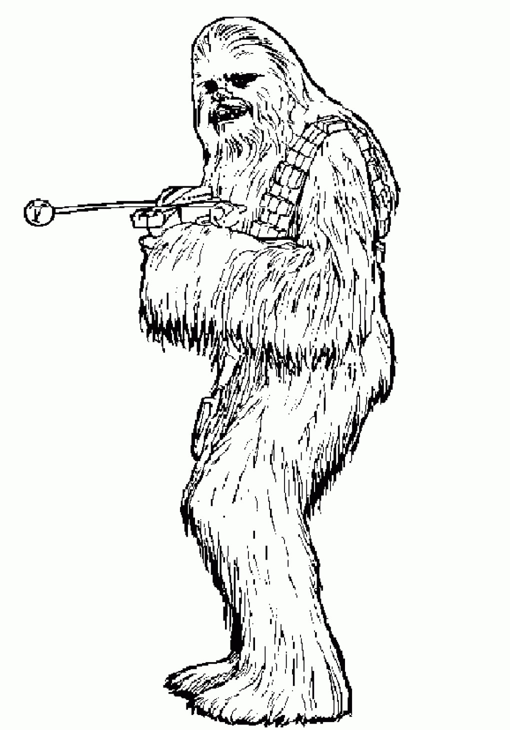 Chewbacca Coloring Pages
 Chewbacca Coloring Page Coloring Home