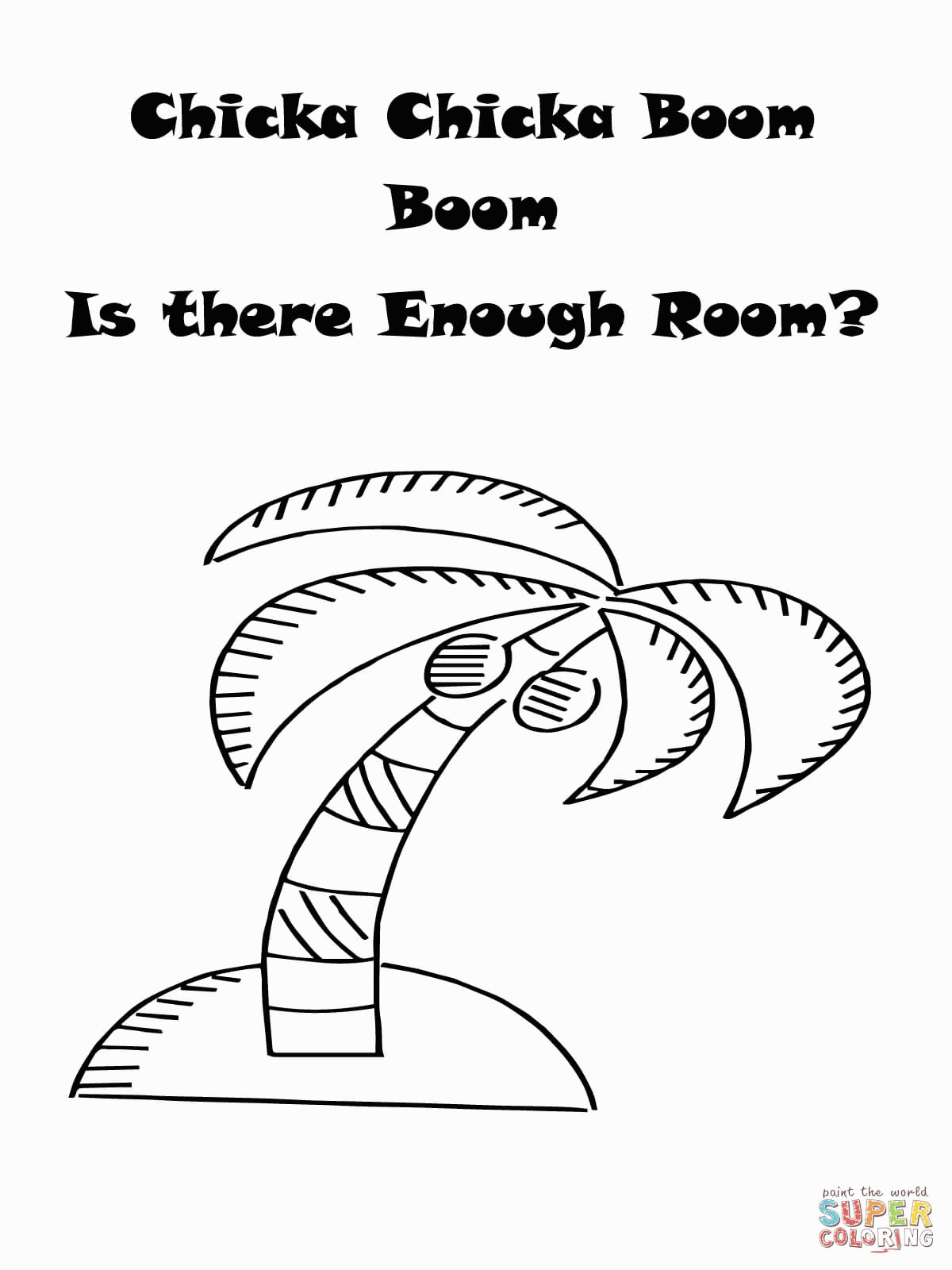Chicka Chicka Boom Boom Coloring Pages
 Free Coloring Pages Chicka Chicka Coloring Home