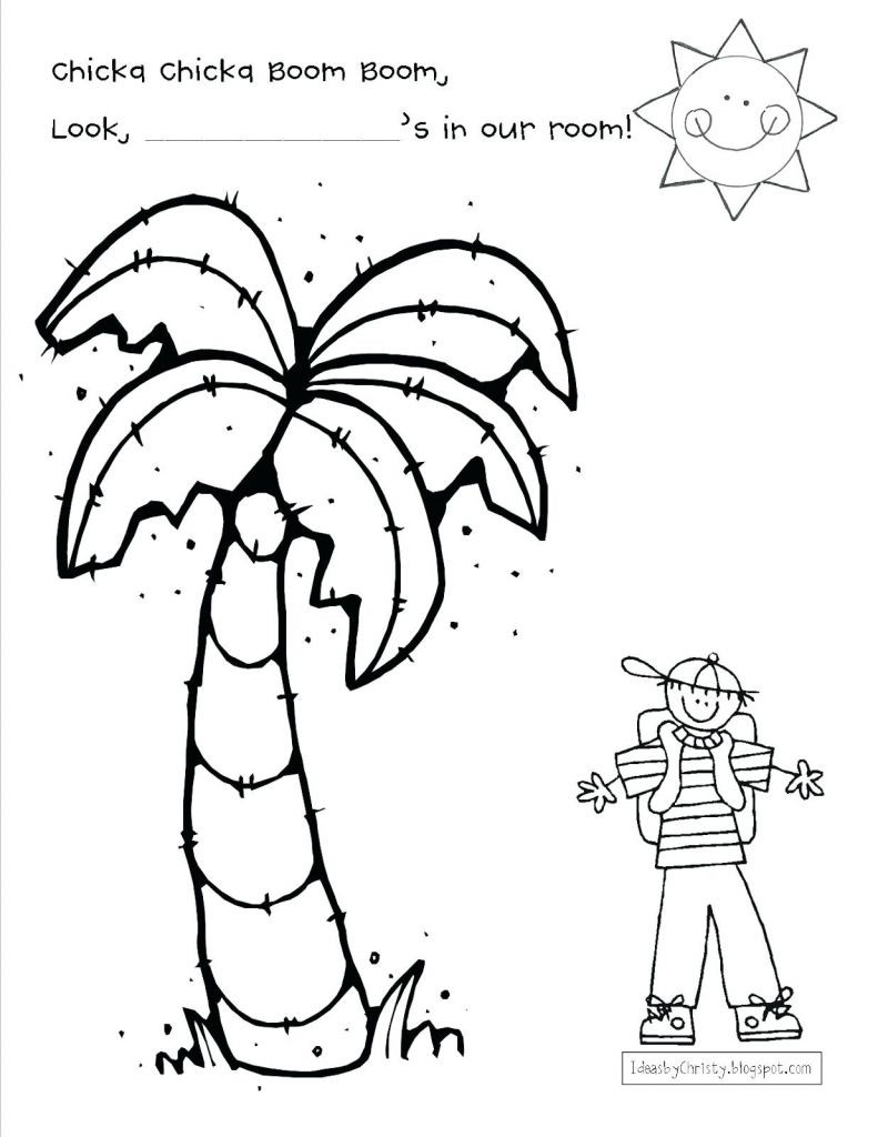 Chicka Chicka Boom Boom Coloring Pages
 Chicka Free Coloring Pages