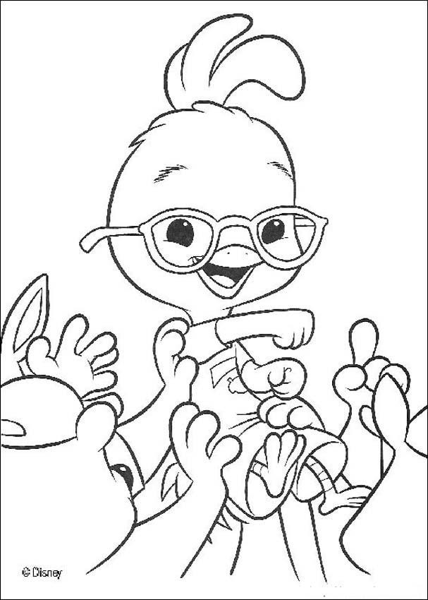 Chicken Little Coloring Pages
 Chicken little 27 coloring pages Hellokids