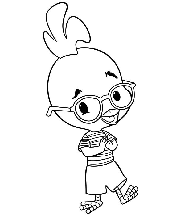 Chicken Little Coloring Pages
 Chicken Little