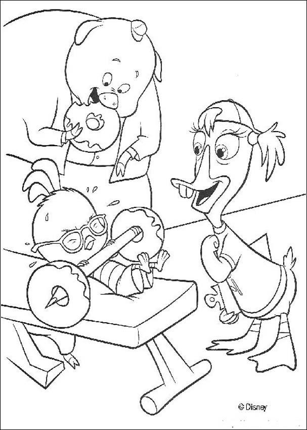 Chicken Little Coloring Pages
 Chicken Little Coloring Page Coloring Home