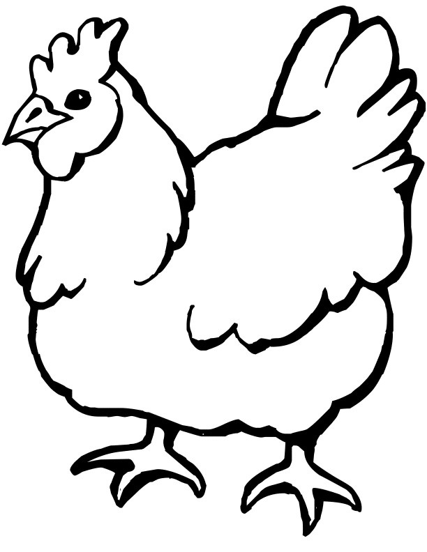 Chickens Coloring Pages
 Chicken Coloring Pages For Kids Coloring Home