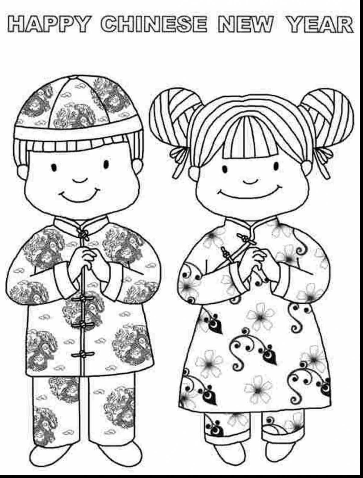 Chinese New Year 2017 Coloring Pages
 Chinese New Year Coloring Pages coloringsuite