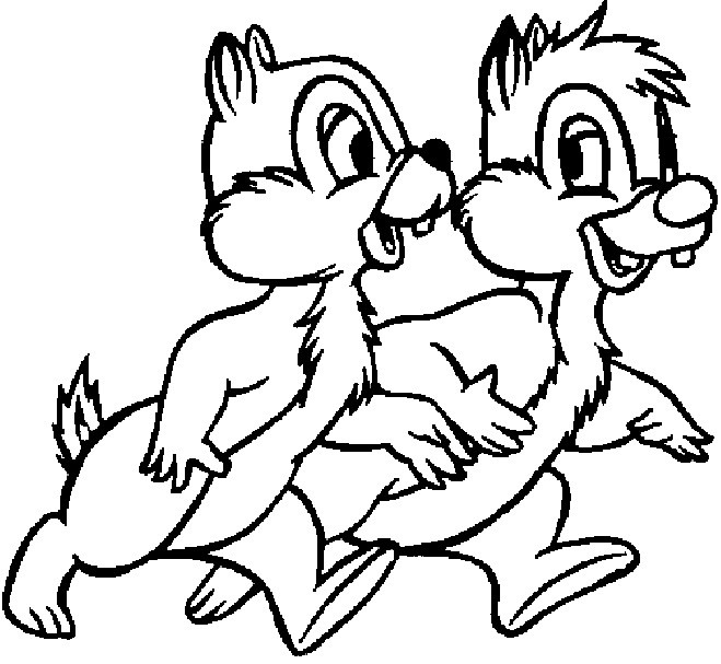 Chip And Dale Coloring Pages
 chip and dale coloring pages