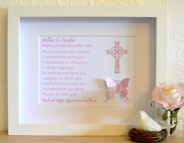 Christening Gift Ideas For Baby Girl
 Gift Ideas For A Baby Girl Baptism 1 Wall Decal