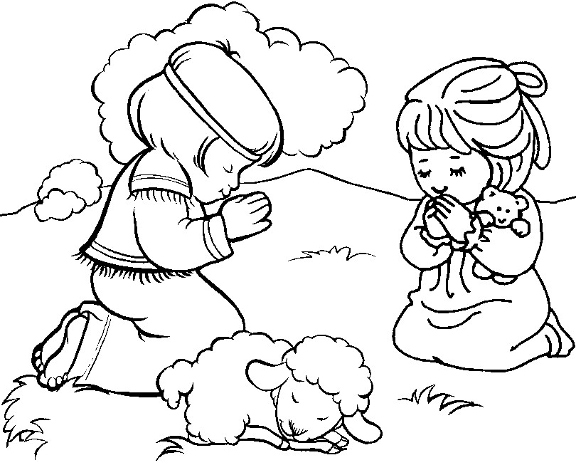 Christian Coloring Sheets For Kids God Is With Us
 Free Printable Christian Coloring Pages for Kids Best