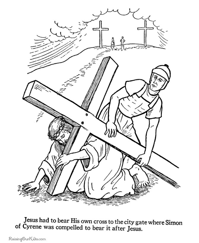 Christian Easter Coloring Pages For Teens
 religious easter coloring sheets