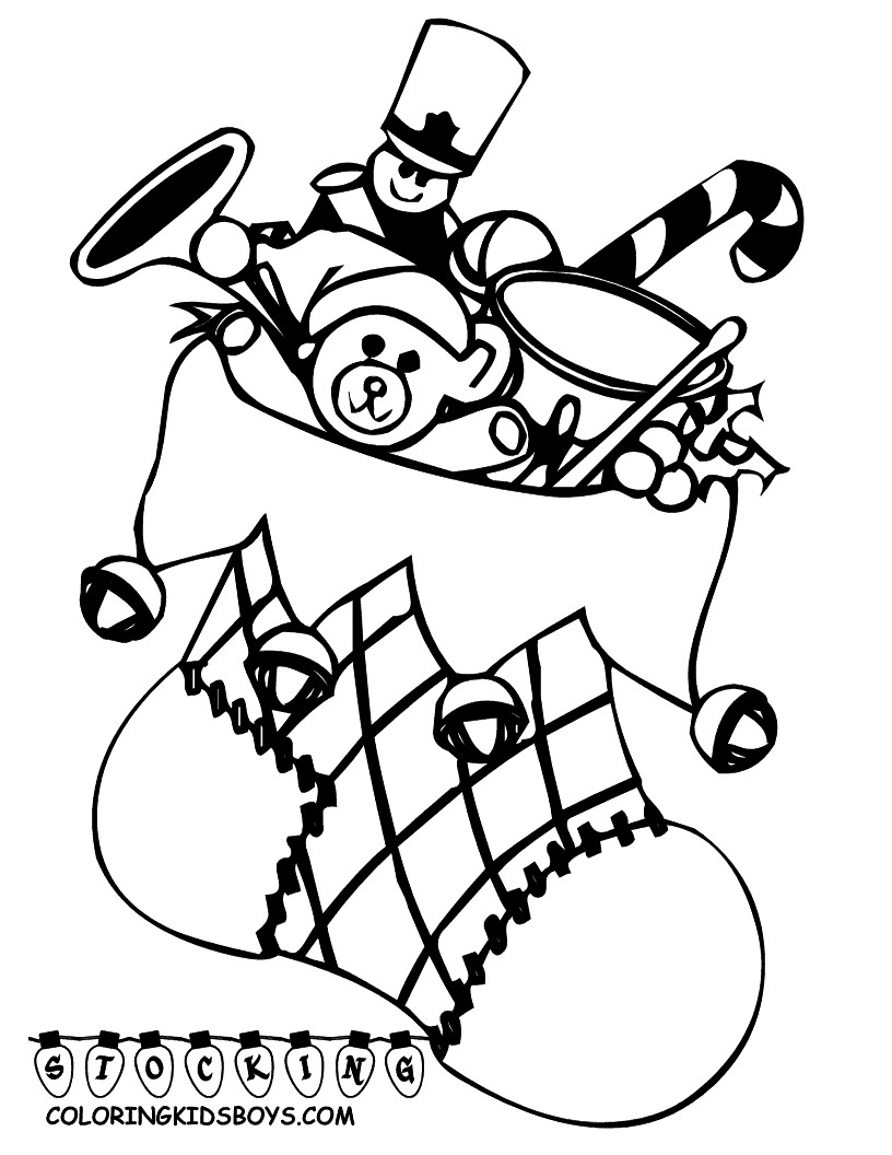 Christmas Coloring Pages For Boys
 Cool Coloring Pages to Print Christmas Free