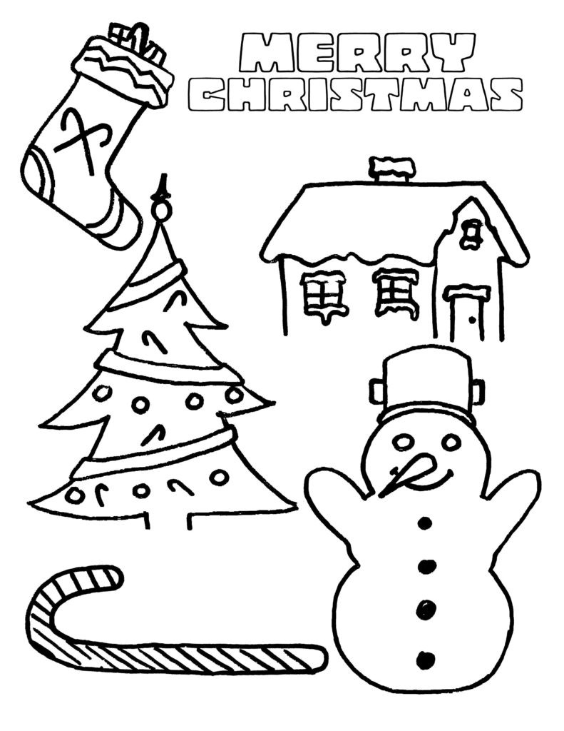 Christmas Coloring Pages For Boys
 Coloring Pages Christmas Coloring Book Page