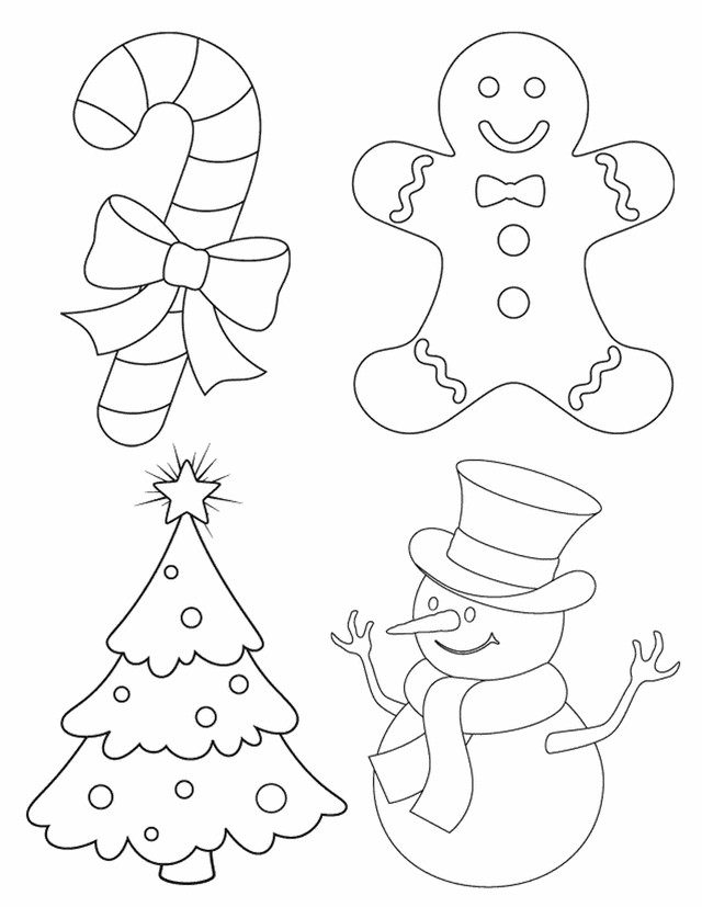 Christmas Coloring Pages For Kids To Print Out
 Christmas Coloring Pages Printable Coloring Home