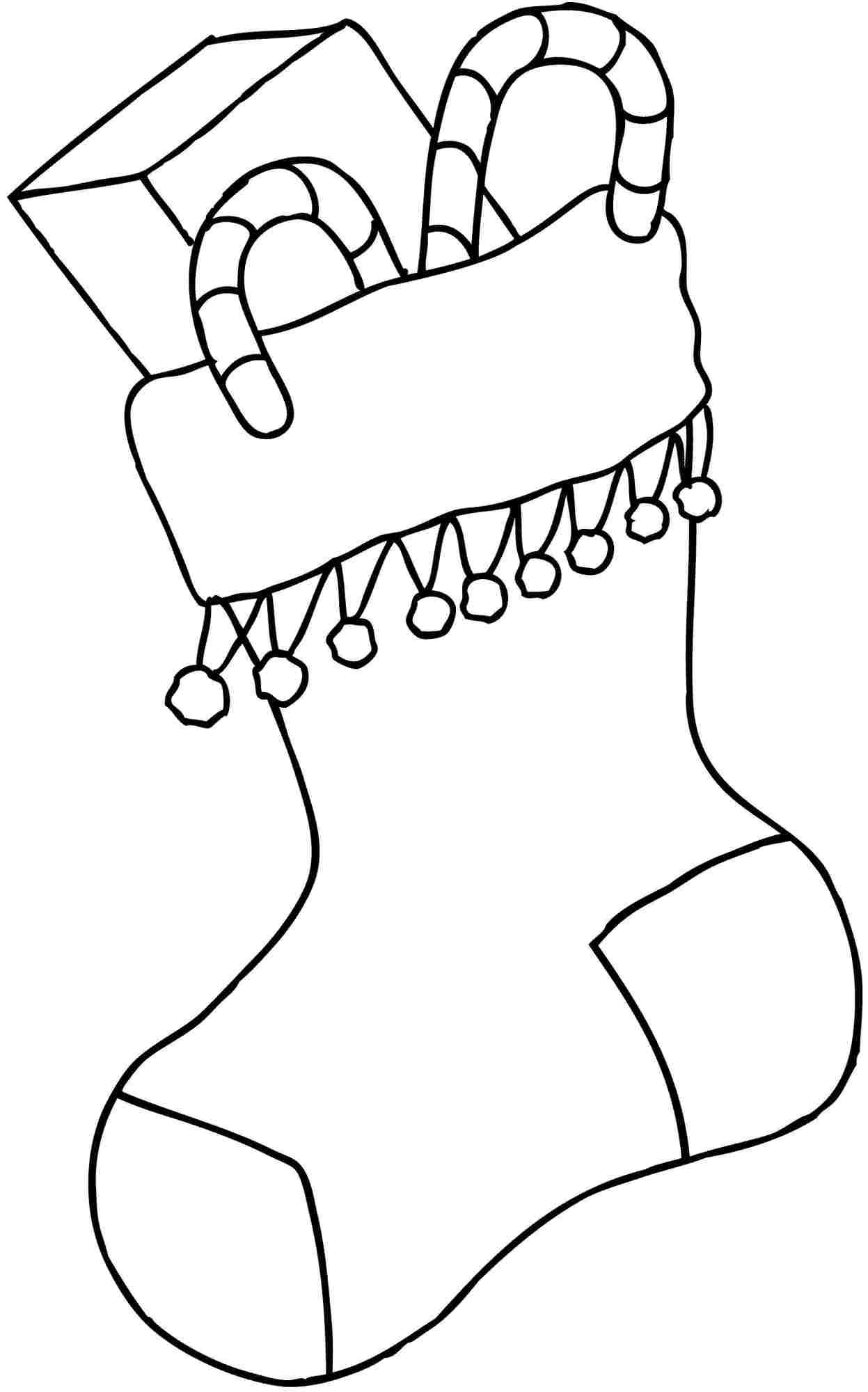 Christmas Coloring Pages Online
 Christmas Stocking Coloring Pages Best Coloring Pages