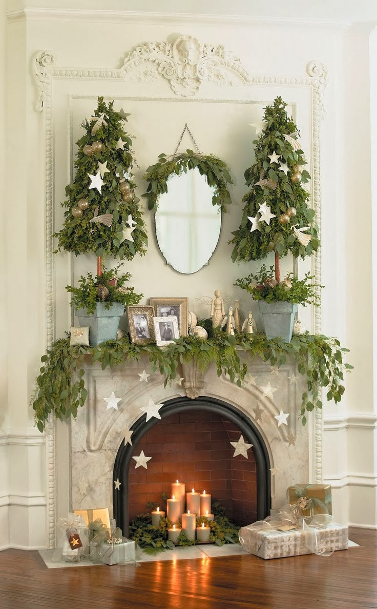 Best ideas about Christmas Fireplace Decor
. Save or Pin Cupcakes & Couture Design Inspiration Christmas Fireplaces Now.